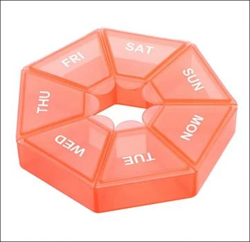 Vitamin - Pillen Dose 7 Tage